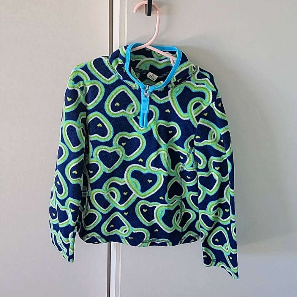 Heart Overhead Fleece Sweater